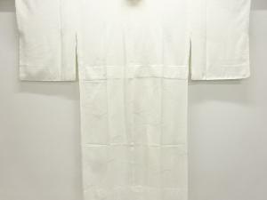 芝草模様織出し単衣長襦袢